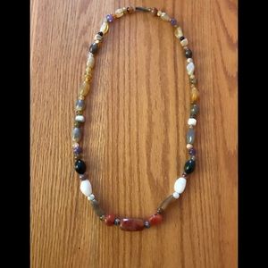 Vintage Multi Stone Necklace